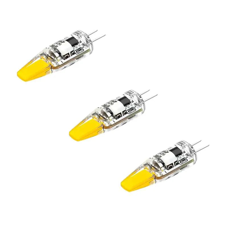 G4 COB LED 3W AC 220V Bulb Warm White Halogen Replacement