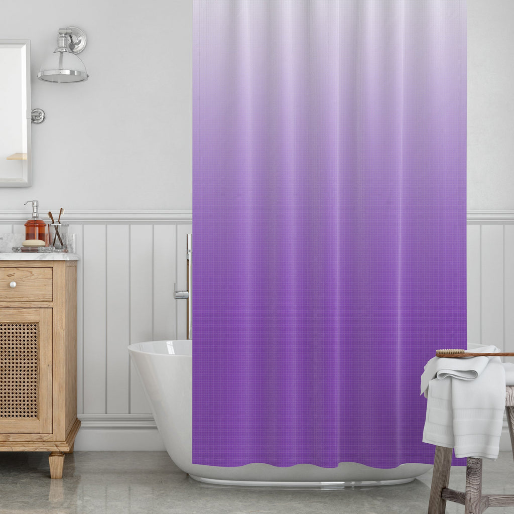 Floral Mildew Resistant Shower Curtain, Waterproof EVA Bathroom Fabric, Durable Easy Clean