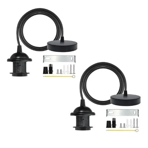 Industrial Metal E27 Adjustable Pendant Light Fixture~5659