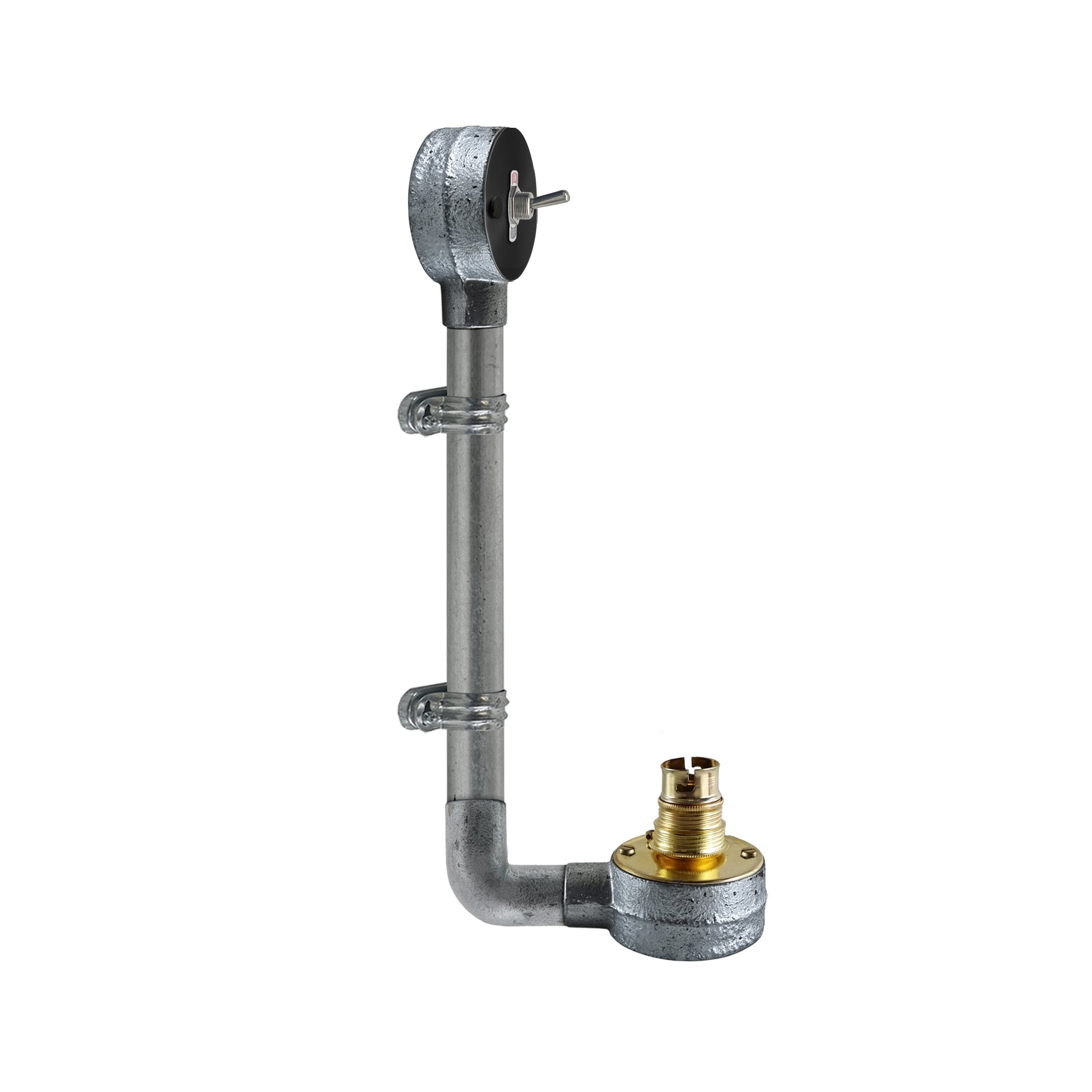 Industrial Pipe Lighting Retro Wall Designer Light Galvanized Conduit Wall Light