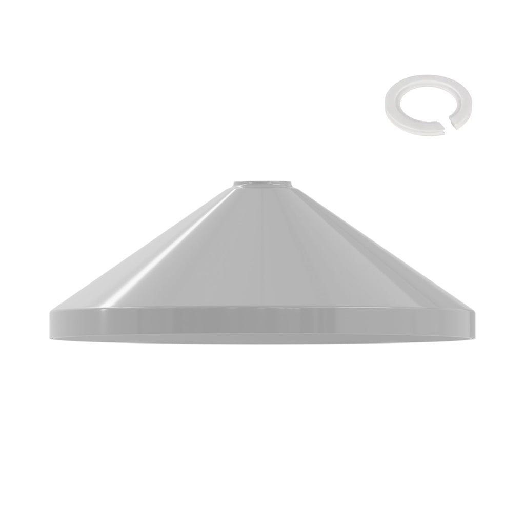 Retro Industrial Metal Cone Lampshade, Easy Fit for Stylish Home Lighting