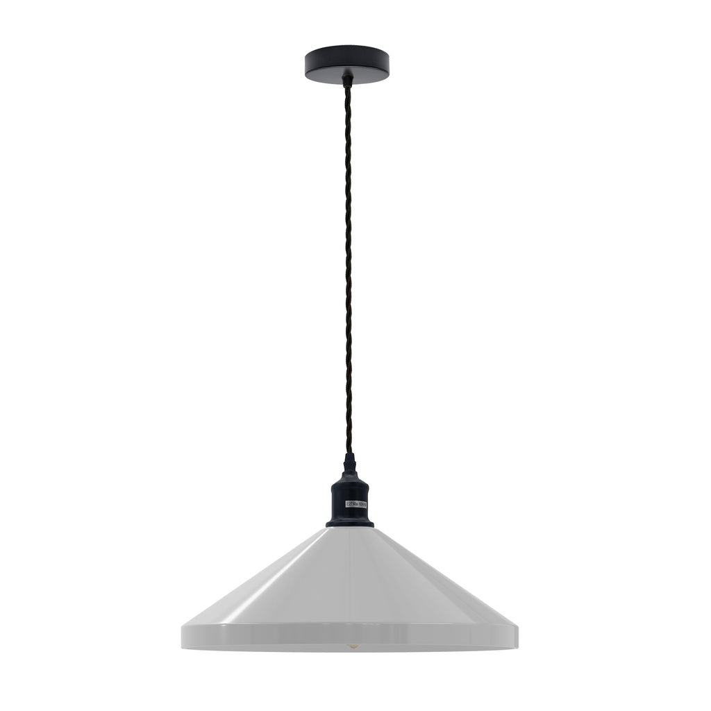 Modern Minimalist Cone Pendant Ceiling Light Fixture for Dining Room Decor