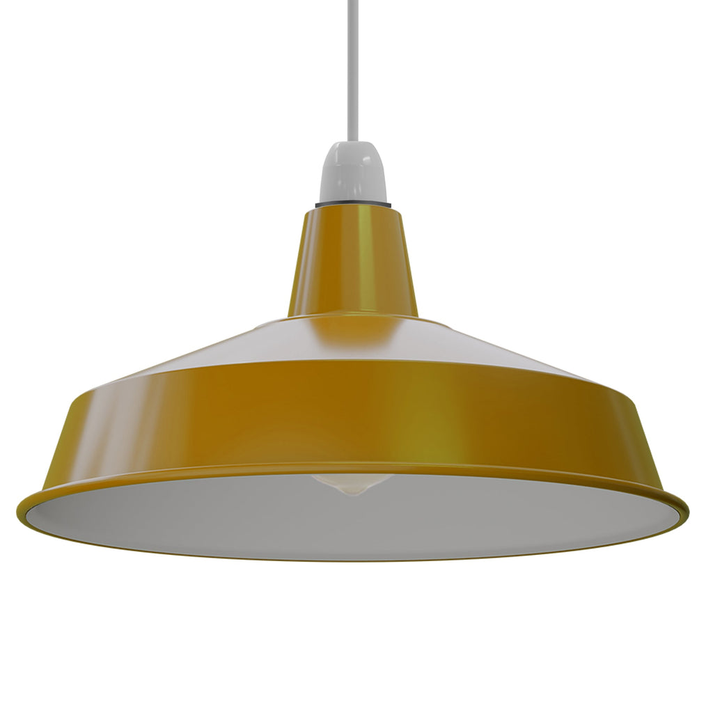 Pluto Metal Industrial Ceiling Pendant Light Shade Fitting for Modern Homes