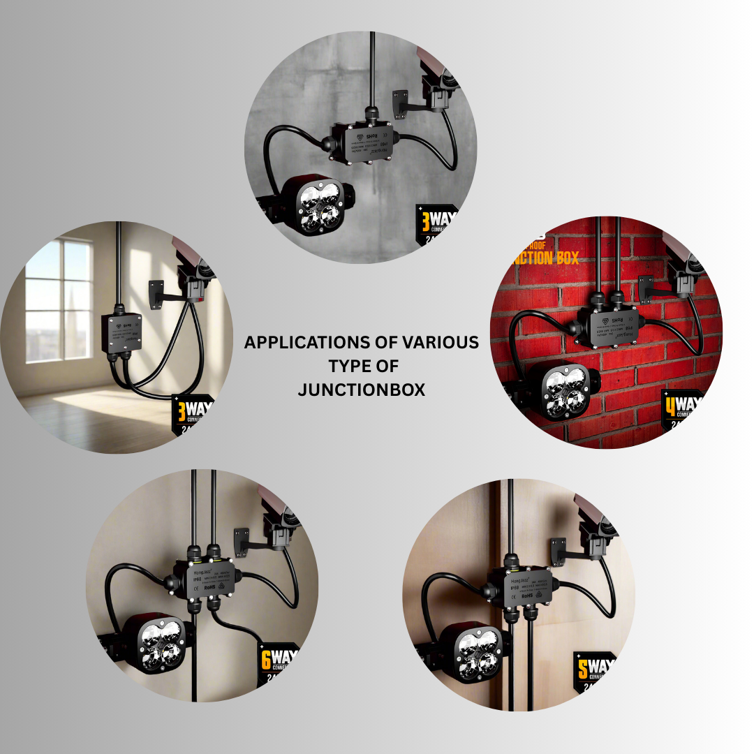 IP68 Underground Waterproof Electrical Junction Box Cable Protection Connectors