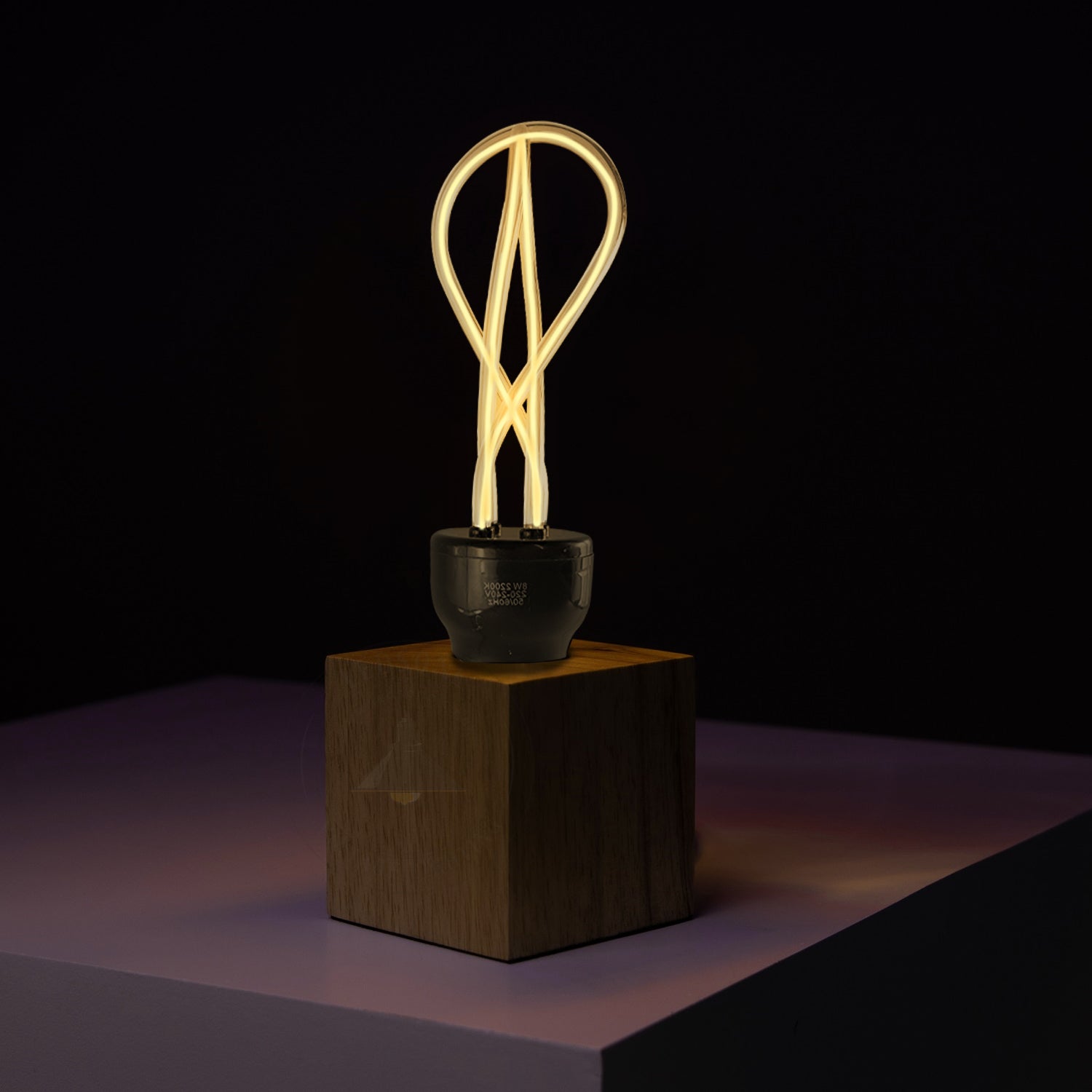 3 Pack Vintage LED 8W Soft Filament E27 Decorative Industrial Light Bulbs