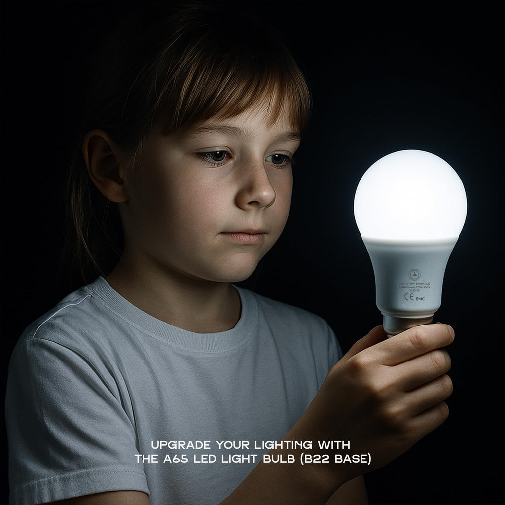 LED Light Bulb B22 A65 15W Cool White ~6262