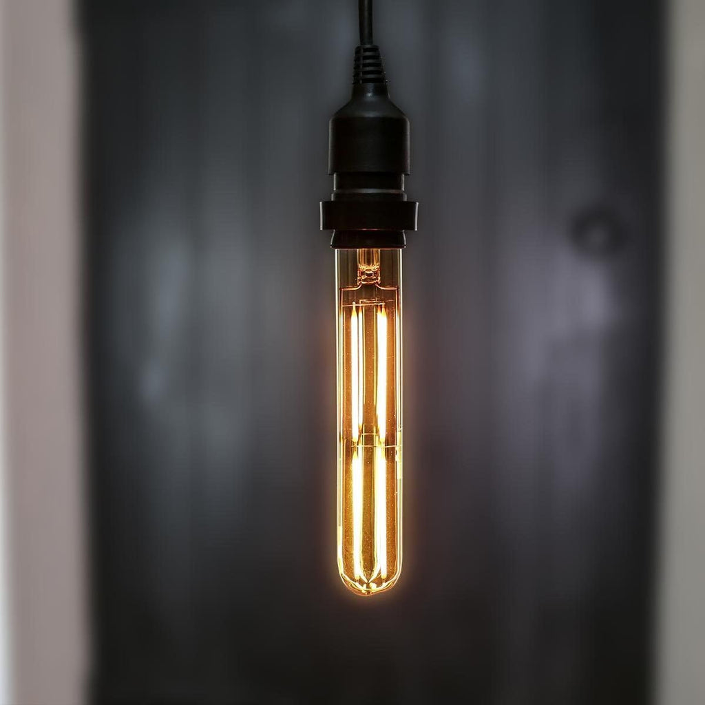 Vintage Edison LED B22 Dimmable Filament Bulb - Energy Saving Amber Glass