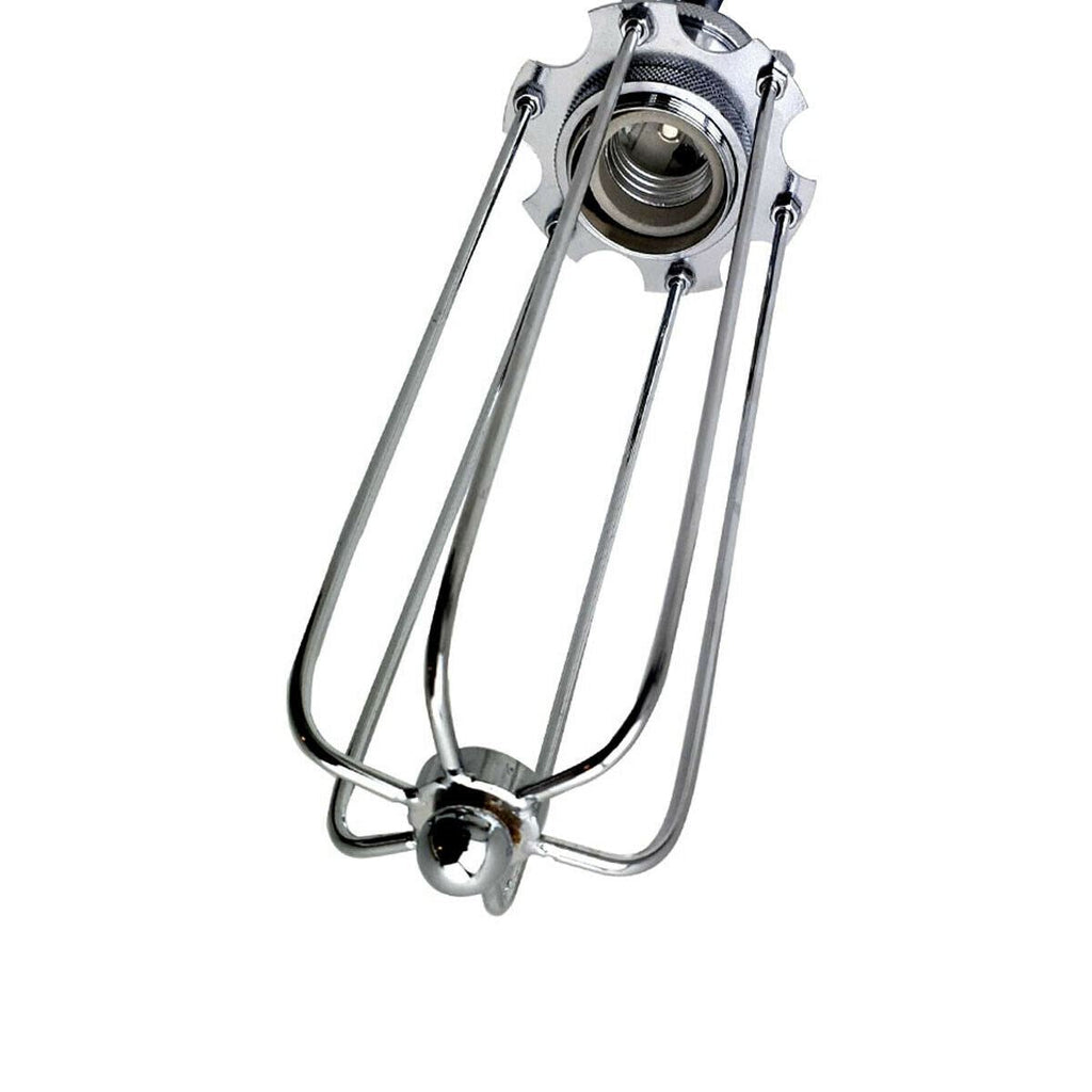 Modern 3-Way Chrome Cluster Pendant Light E27 Base Kit