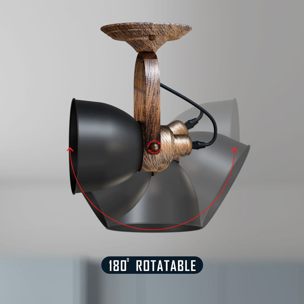 Industrial Bell Shade Dimmable Wall Sconce Light, Metal Retro Downwards Contemporary Fixture