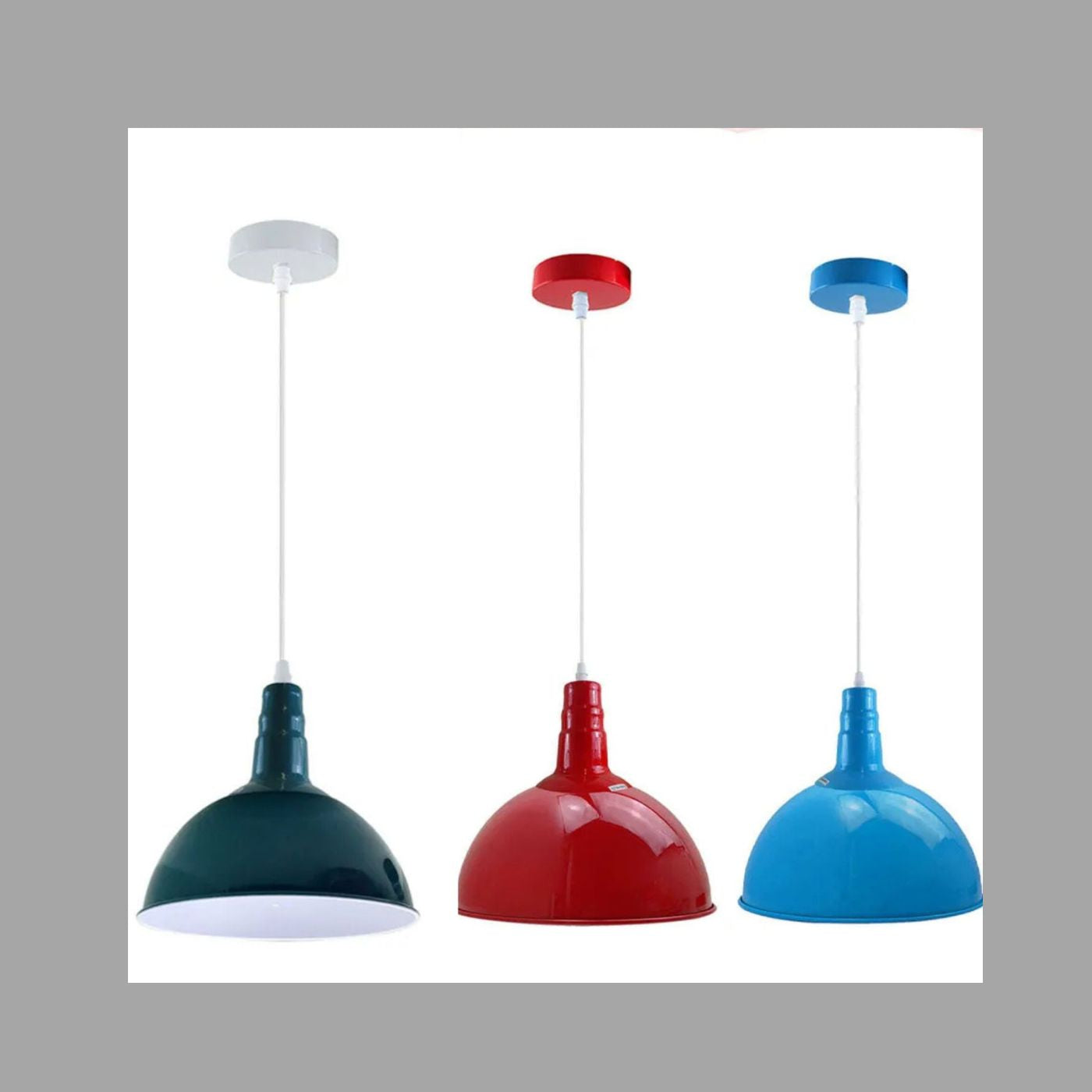 Modern Dome Pendant Light Fixture for Kitchen Island Cafe Restaurant Decor