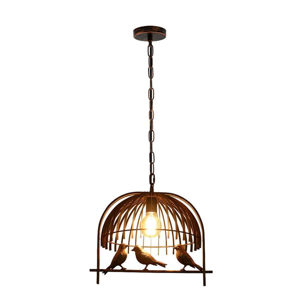 Industrial Bird Cage Ceiling Chandelier Loft Pendant Light ~3151