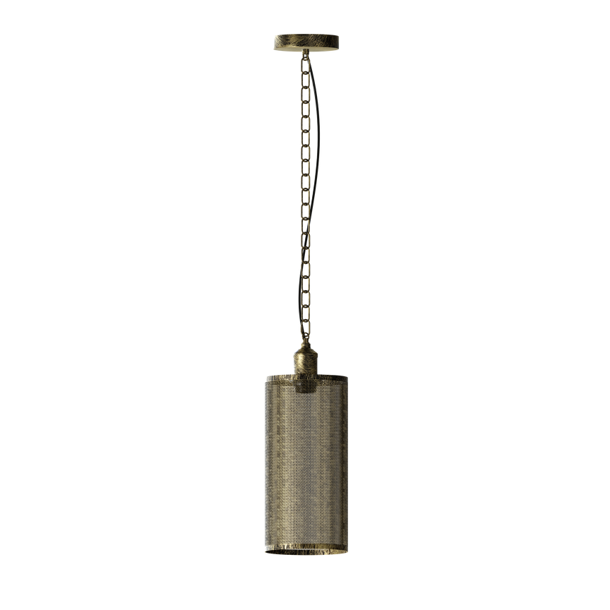 Vintage Industrial Metal Wire Cage Pendant Light Fixture E27 Adjustable Hanging Lamp