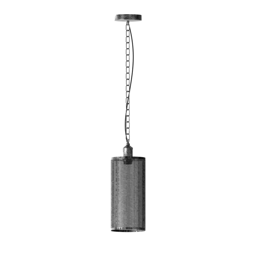 Vintage E27 Industrial Metal Wire Cage Pendant Light, Adjustable Hanging Lamp