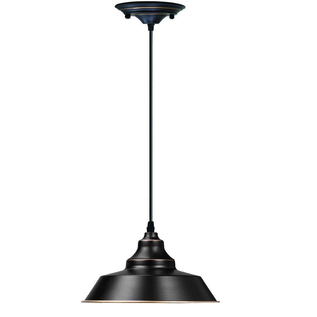 Vintage Industrial Metal Pendant Light Shade for Kitchen Living Room Dining