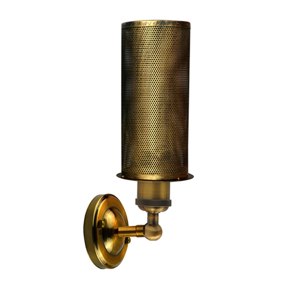 Vintage Wall Lamp Retro Industrial Metal cage Adjustable Wall Light ~ 6010