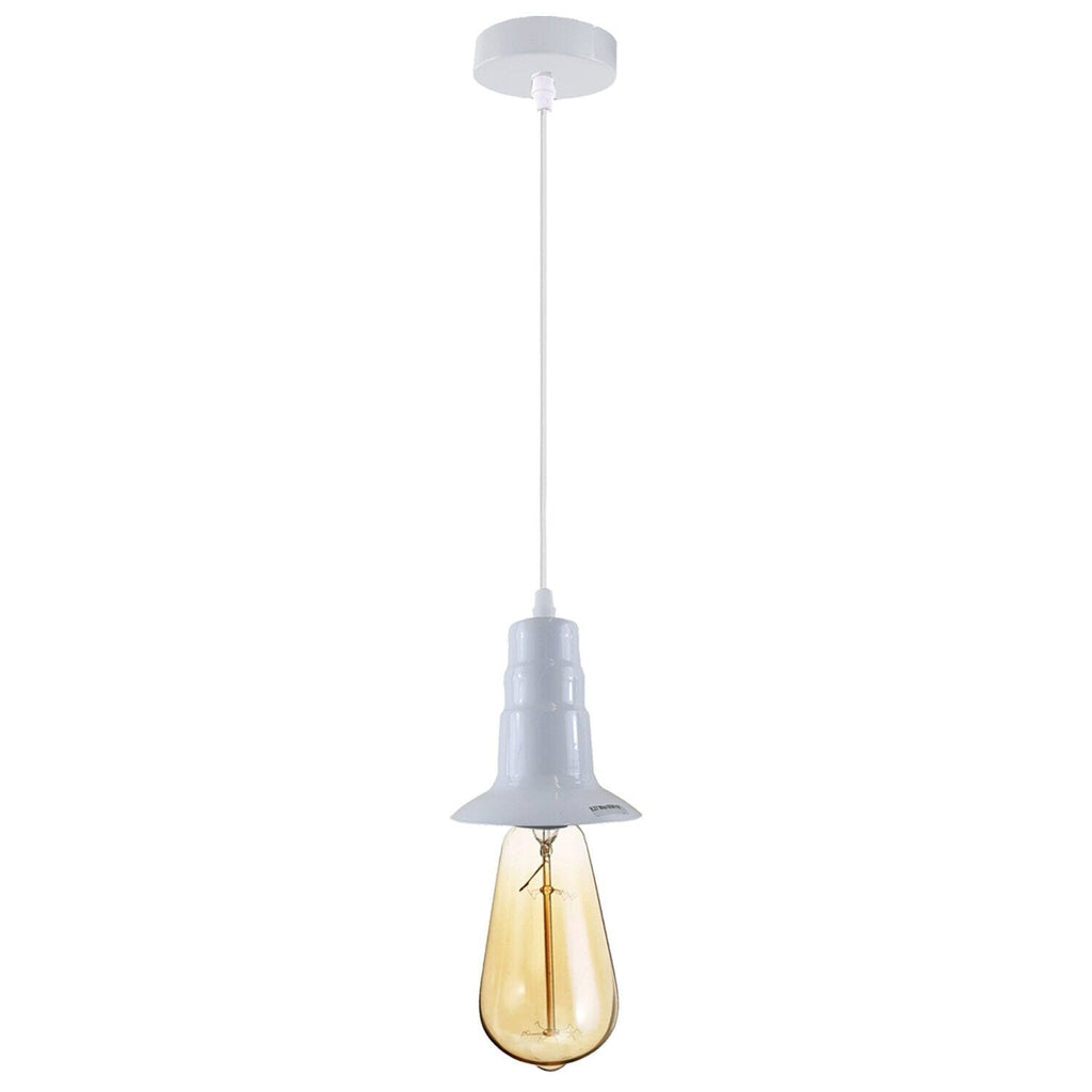 Vintage Industrial E27 Ceiling Rose Pendant Light Fitting Bulb Holder Kit