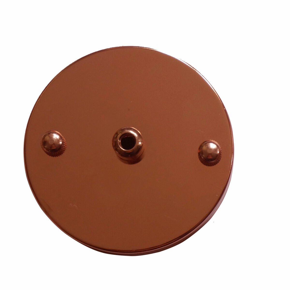 Industrial Style Rose Gold Metal Ceiling Rose Holder for Pendant Lighting Fixtures