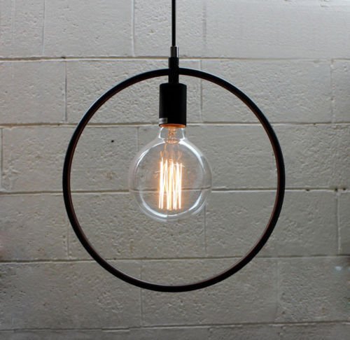 Ceiling Pendant Light Industrial Metal Wire Cage Light ~5970