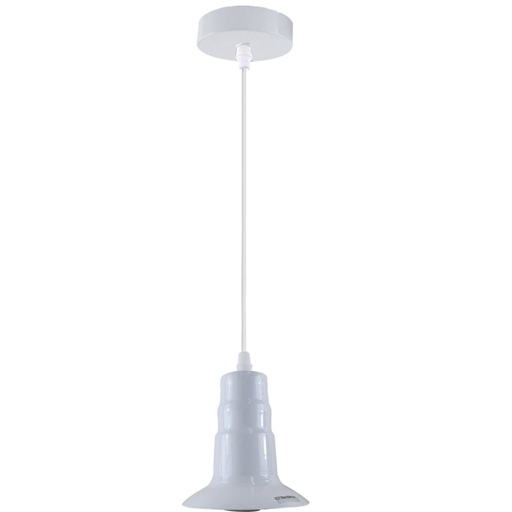 Vintage Industrial E27 Ceiling Rose Pendant Light Fitting Bulb Holder Kit
