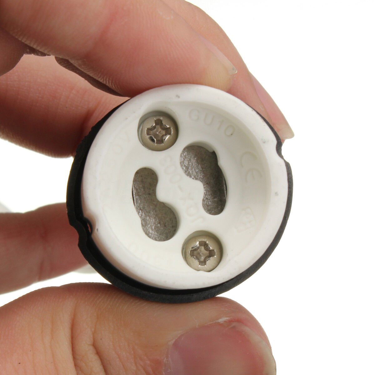 GU10 Ceramic Bulb Holder Cable Fitting ~ 6126