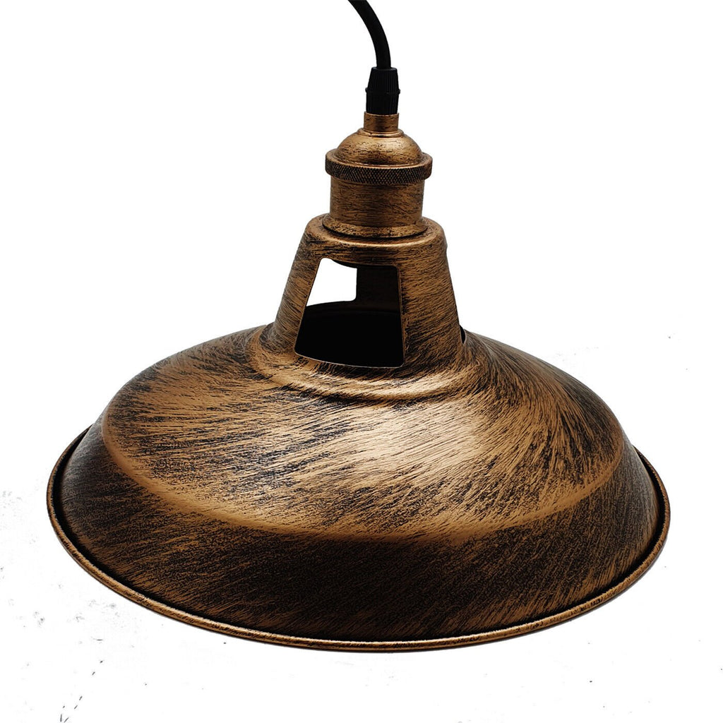 Vintage Retro Metal Shade Pendant Light for Kitchen Island Dining Room Bedroom