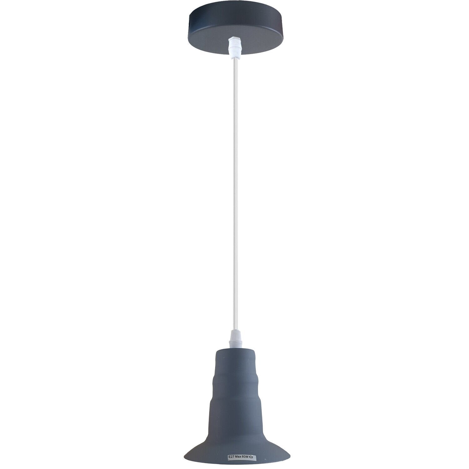 Vintage Industrial E27 Ceiling Rose Pendant Light Fitting Bulb Holder Kit