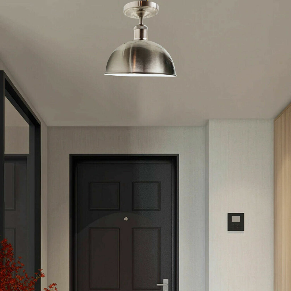 Industrial Flush Mount Ceiling Light ~6277