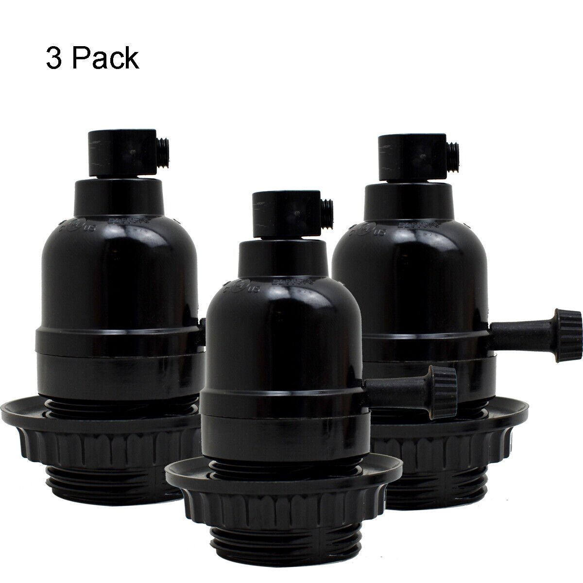 E27 Pendant Fitting in Bulb Holder Socket Edison Screw For Retro Lamp ~5719