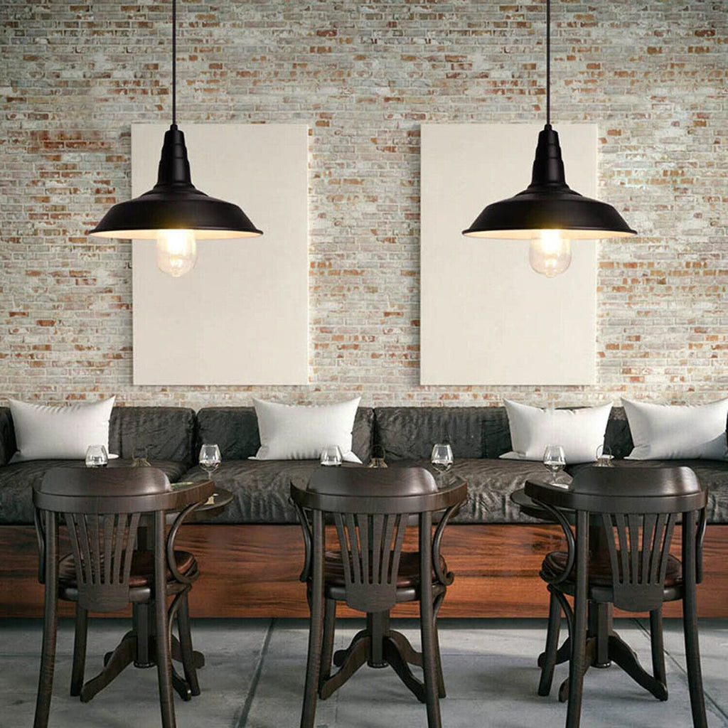 Vintage Industrial Metal Ceiling Pendant Light Shade Modern Hanging Retro Fixture