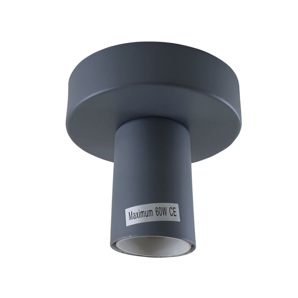 E27 Edison Screw Light Bulb Socket Holder Metal Pendant Fitting Fixture