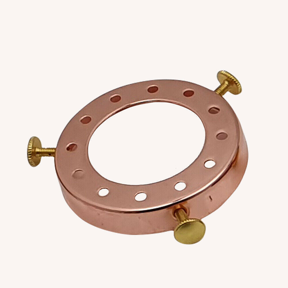 Stylish Metal Lamp Shade Caps for Pendant Light Holders, Multiple Colors & Packs