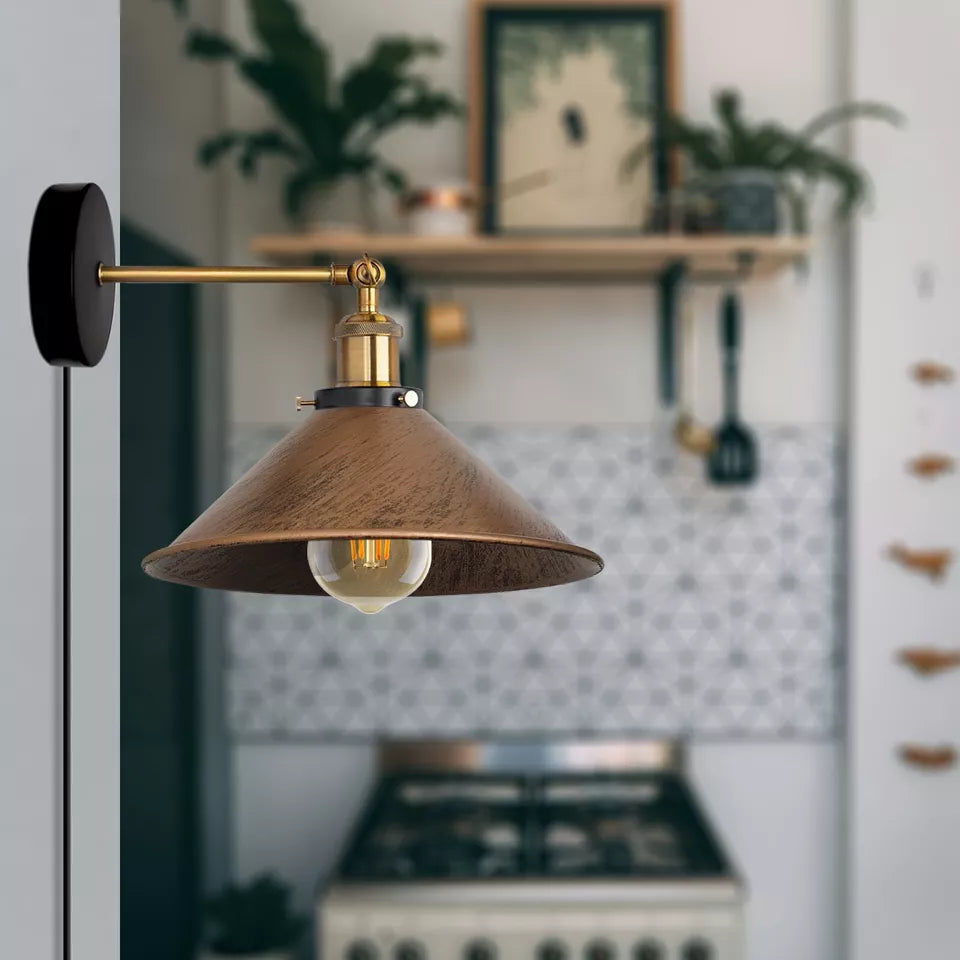 Stylish Metal Lamp Shade Caps for Pendant Light Holders, Multiple Colors & Packs