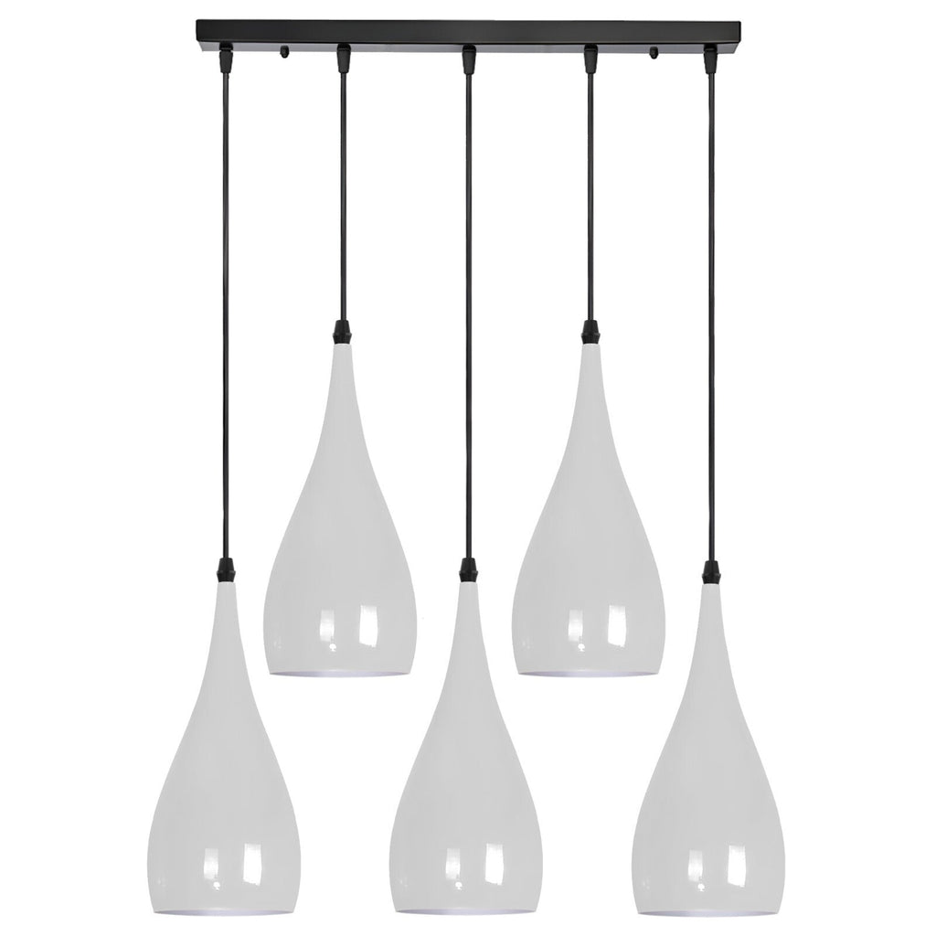 5 Way Ceiling Pendant Light Industrial Hanging Lamp ~6108