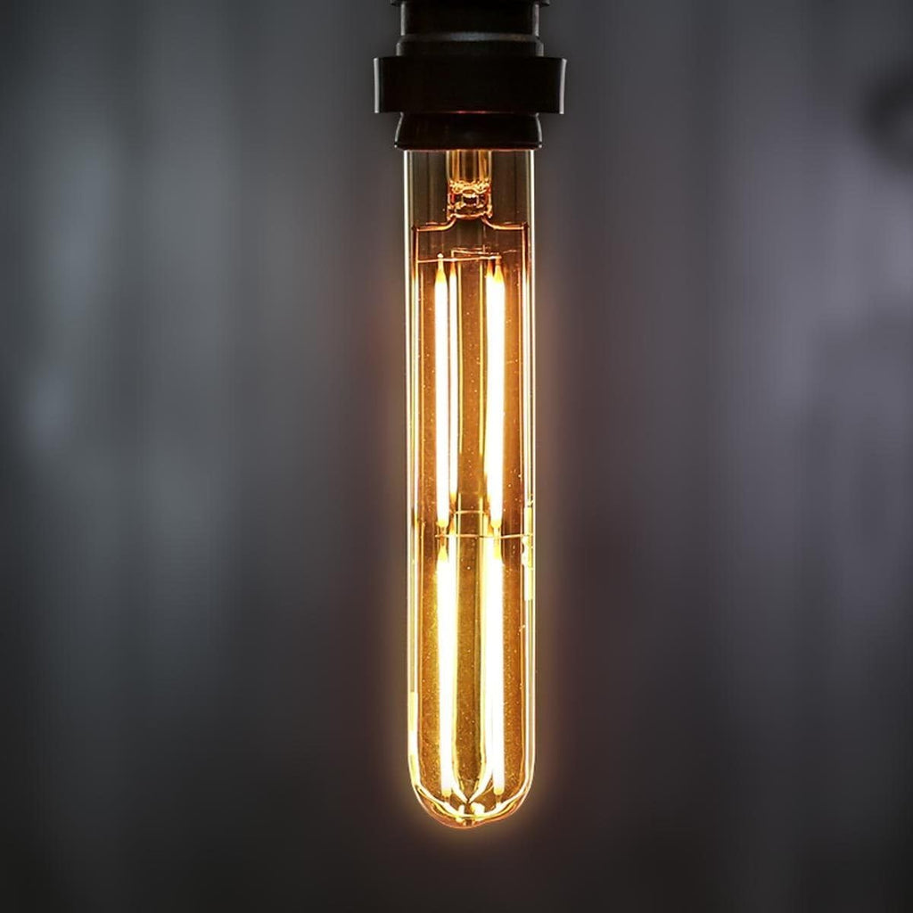 Vintage Edison LED B22 Dimmable Filament Bulb - Energy Saving Amber Glass