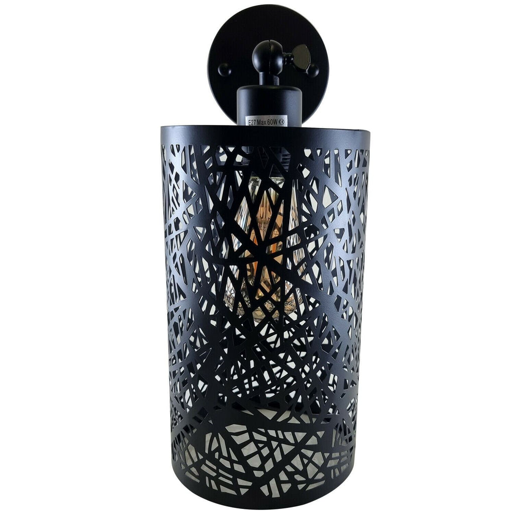 Modern Industrial Black Adjustable Arm Wall Light Fixtures Hallway ~1237