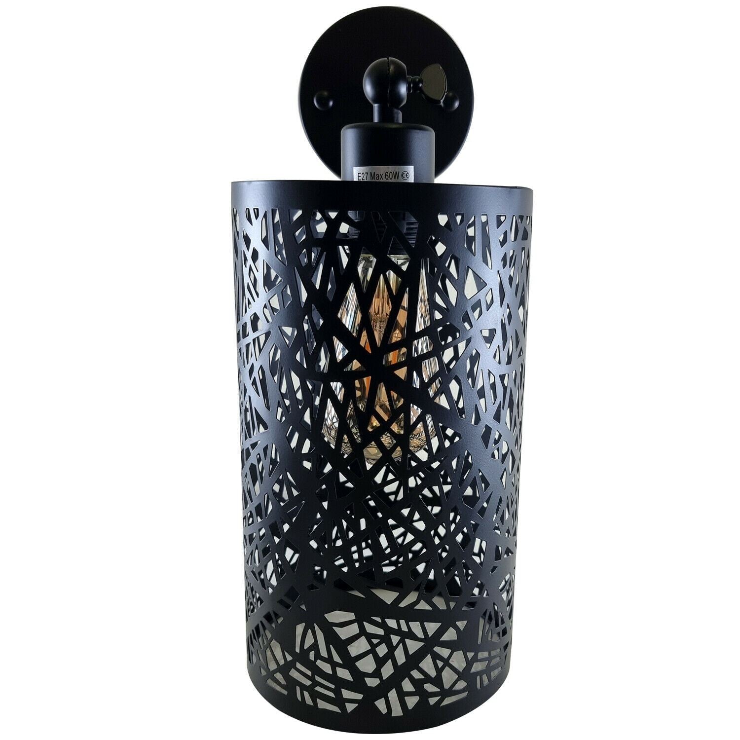 Modern Industrial Black Adjustable Arm Wall Light Fixtures Hallway ~1237