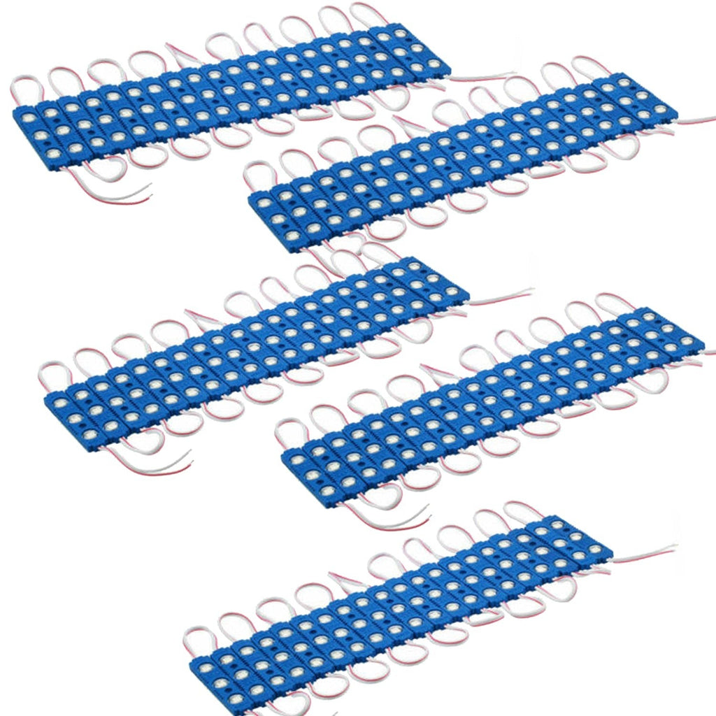 12V Blue LED Modules IP67 Waterproof for Outdoor Signage & Backlighting