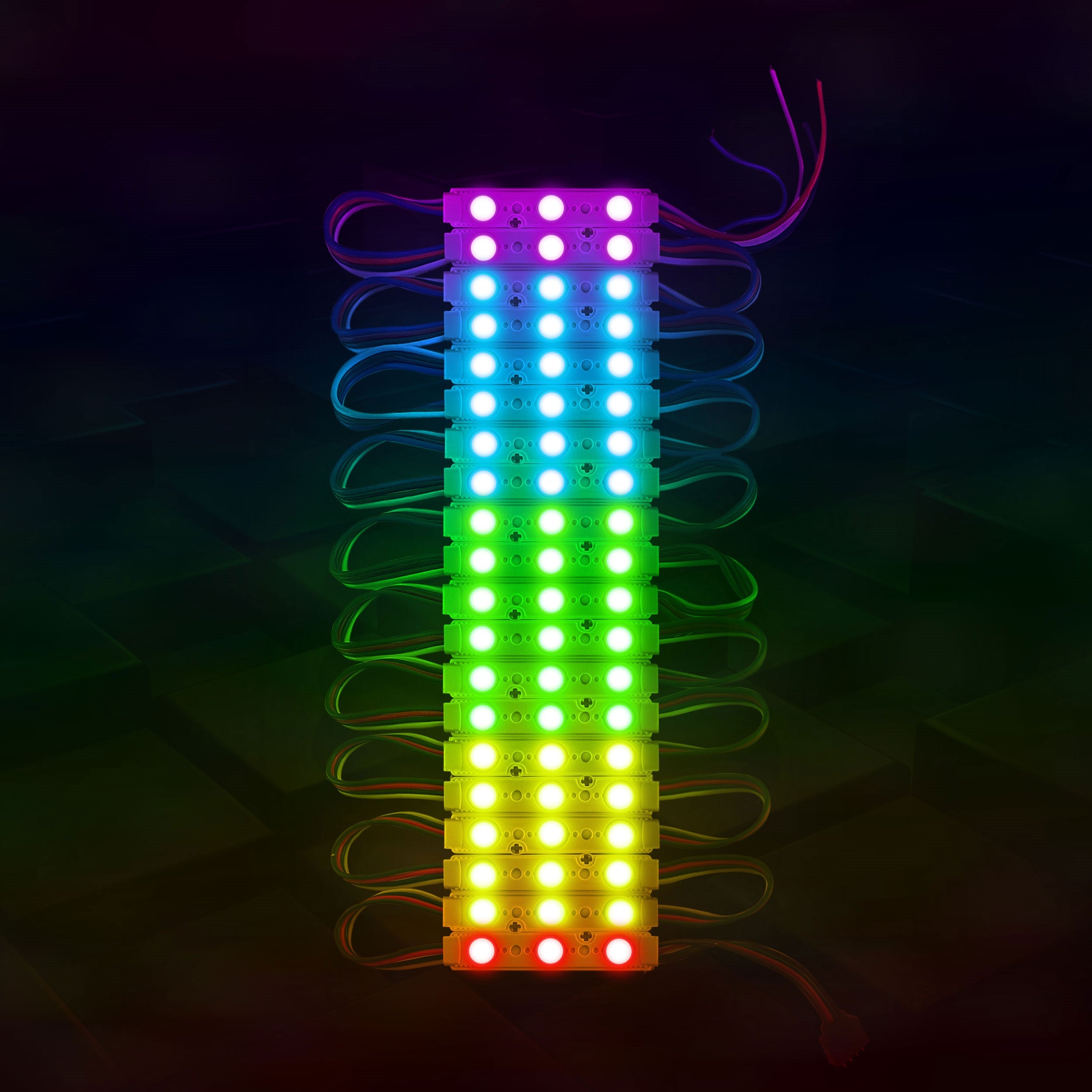 Waterproof 12V RGB LED Module Strip Light for Signage