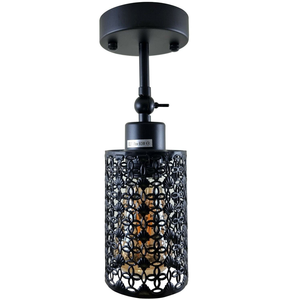 Modern Industrial Black Adjustable Arm Wall Light Fixtures Hallway ~1237