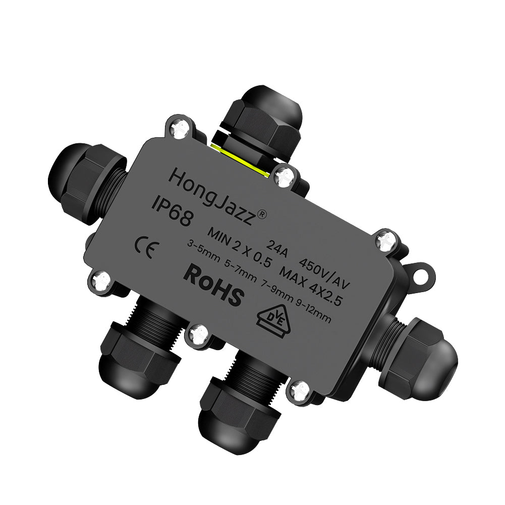 IP68 Underground Waterproof Electrical Junction Box Cable Protection Connectors