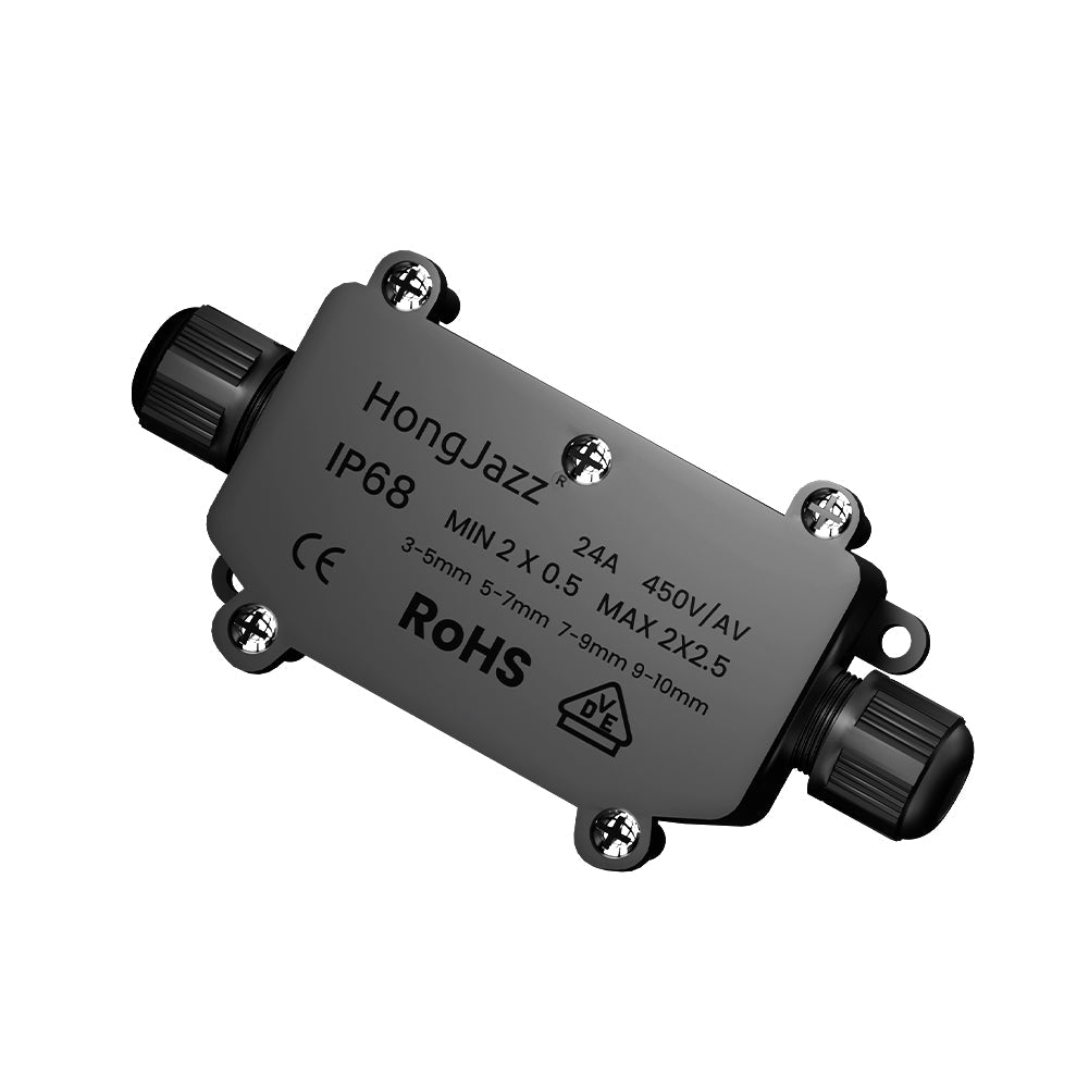 IP68 Waterproof Outdoor Electrical Cable Wire Connector Junction Box