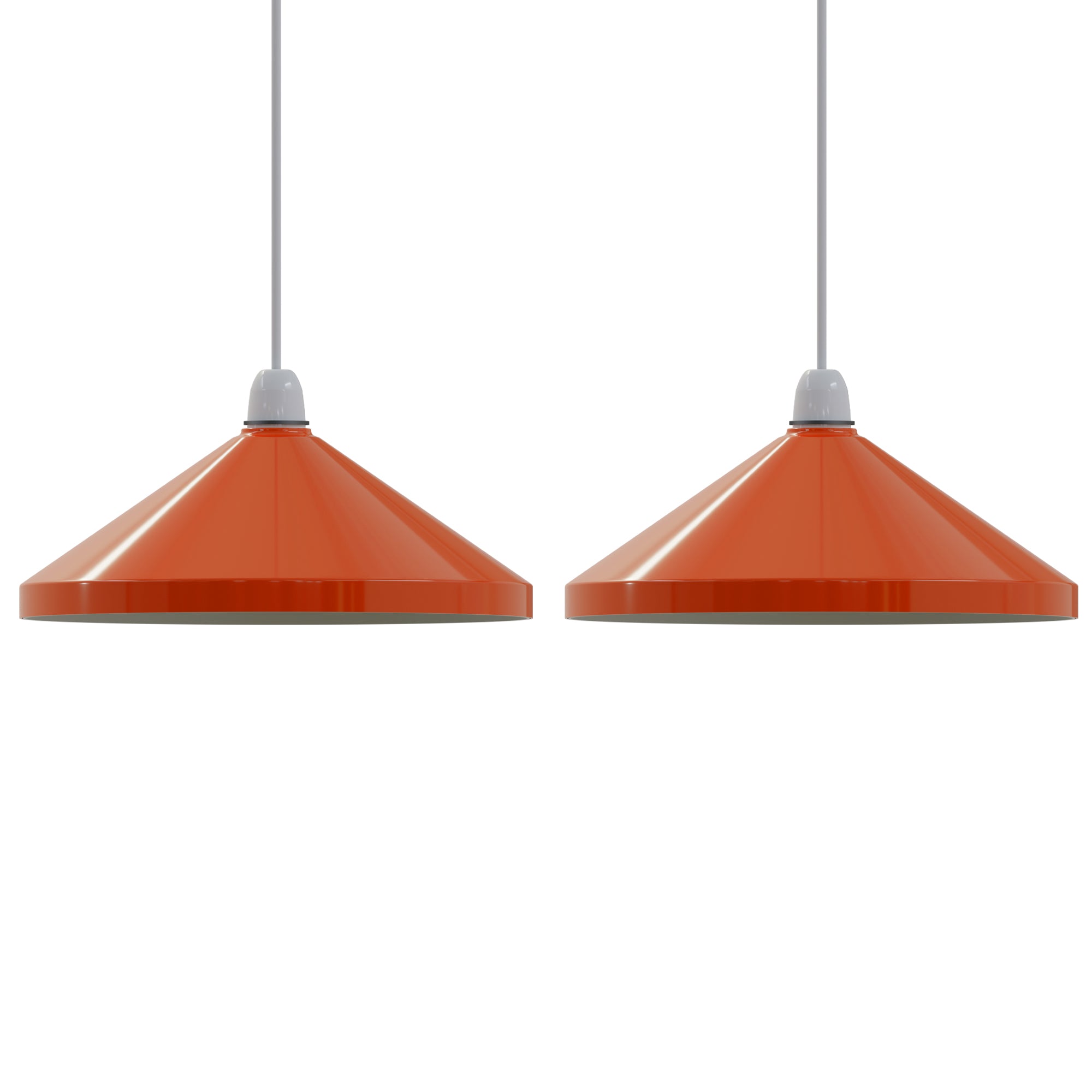 Retro Industrial Metal Cone Lampshade, Easy Fit for Stylish Home Lighting