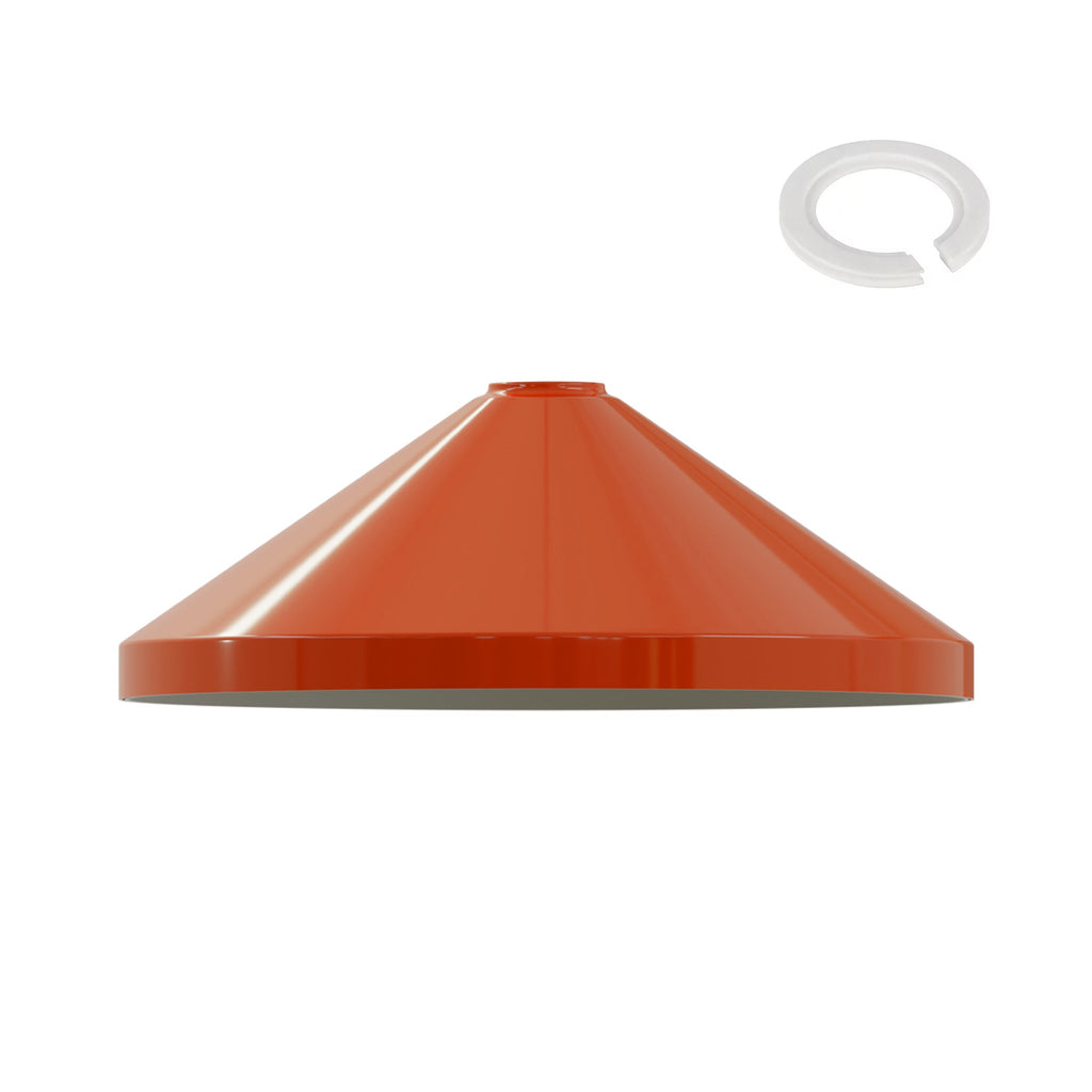 Retro Industrial Metal Cone Lampshade, Easy Fit for Stylish Home Lighting