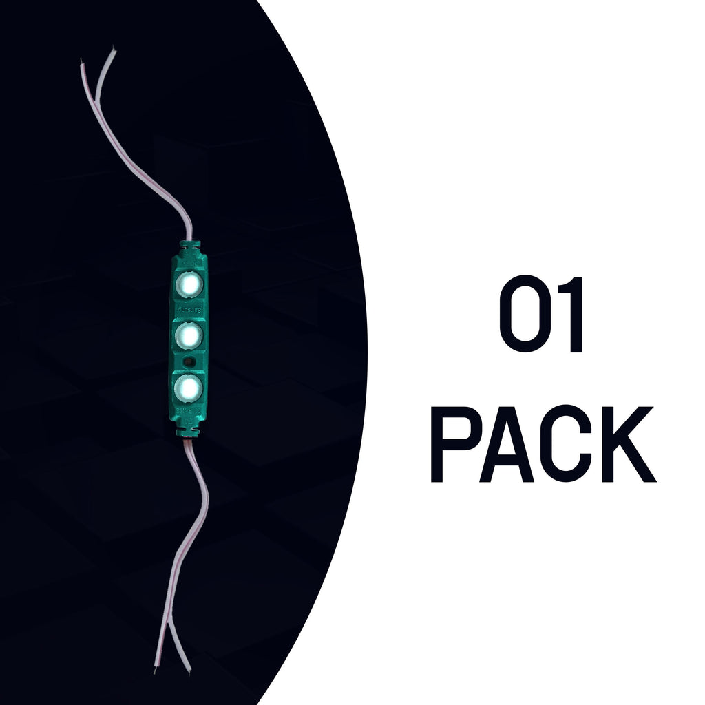 Vibrant 12V Green LED Module IP67 Waterproof Super Bright Outdoor Strip Light
