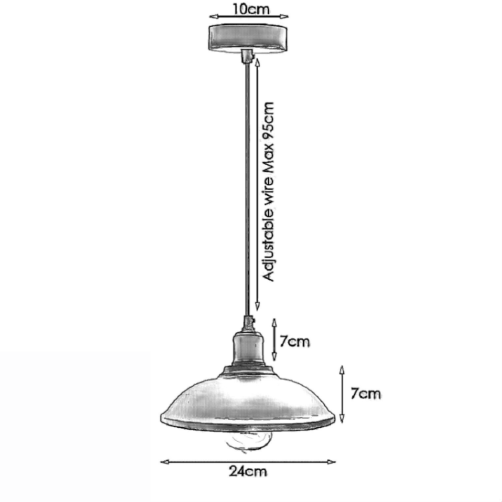 Retro Industrial Vintage Pendant Lighting ~5880