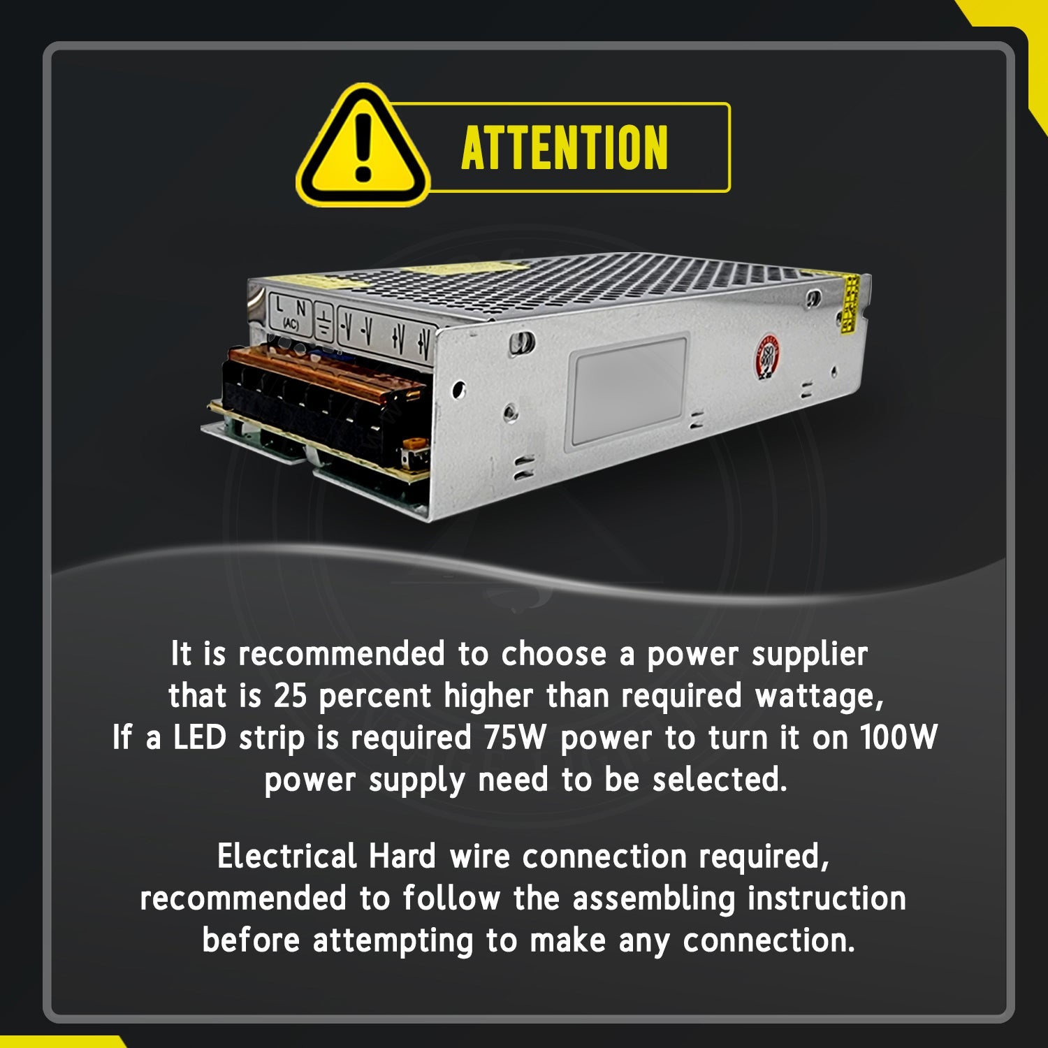 IP20 DC 24V 480W LED Driver Universal Regulated Switching Power Supply Transformer