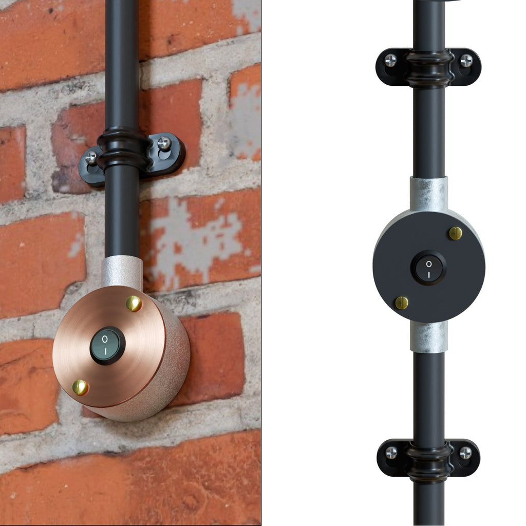 Round Rocker Switch ON/OFF SPST with Pre-Wired Leads ~ 6109