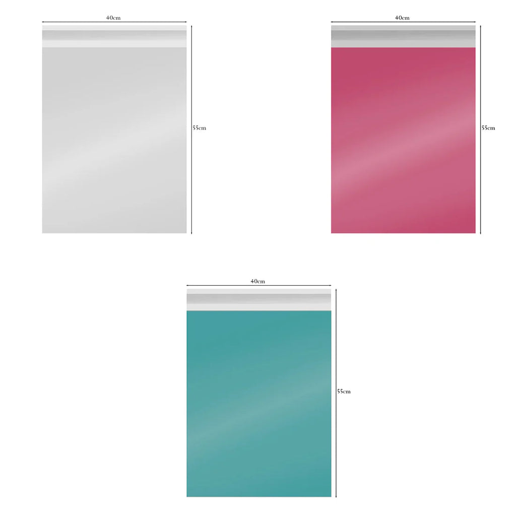 Strong Waterproof Polythene Mailing Bags with Self-Adhesive Seal for Shipping