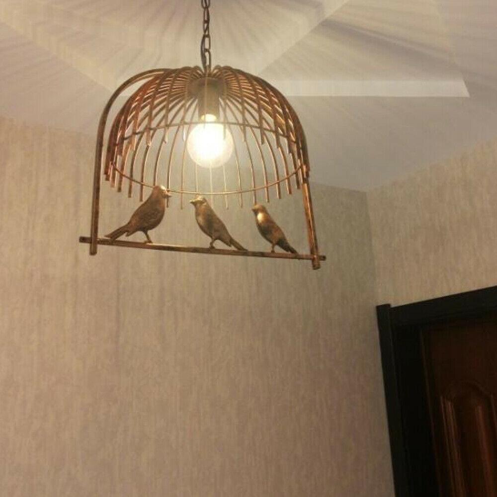 Industrial Bird Cage Ceiling Chandelier Loft Pendant Light ~3151
