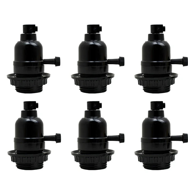 E27 Pendant Fitting in Bulb Holder Socket Edison Screw For Retro Lamp ~5719